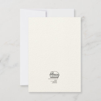 Blank Floral Altered Photo Art Notecard