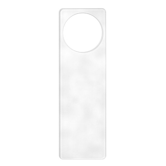 Blank For You To Customize - Door Hanger (Front)