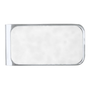 Blank For You To Customize - Silver Finish Money Clip