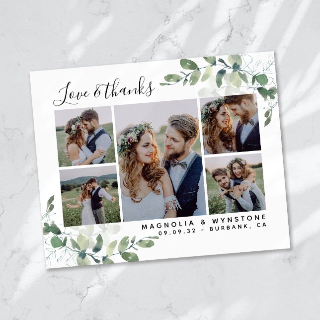 Blank for Your Message Personalized Photo Wedding (Creator Uploaded)