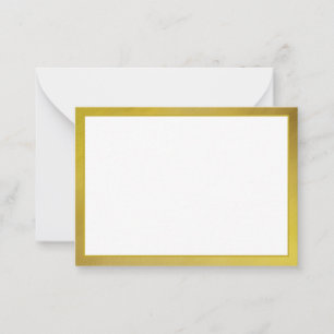 Blank Gold Mommy Advice Card Wedding, Wife, Bride