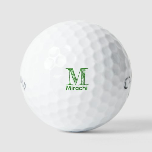 Blank Golf Balls  Personalized Monogrammed Golf Balls