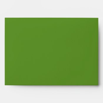 Blank Green Custom Envelope by thechristmascardshop at Zazzle