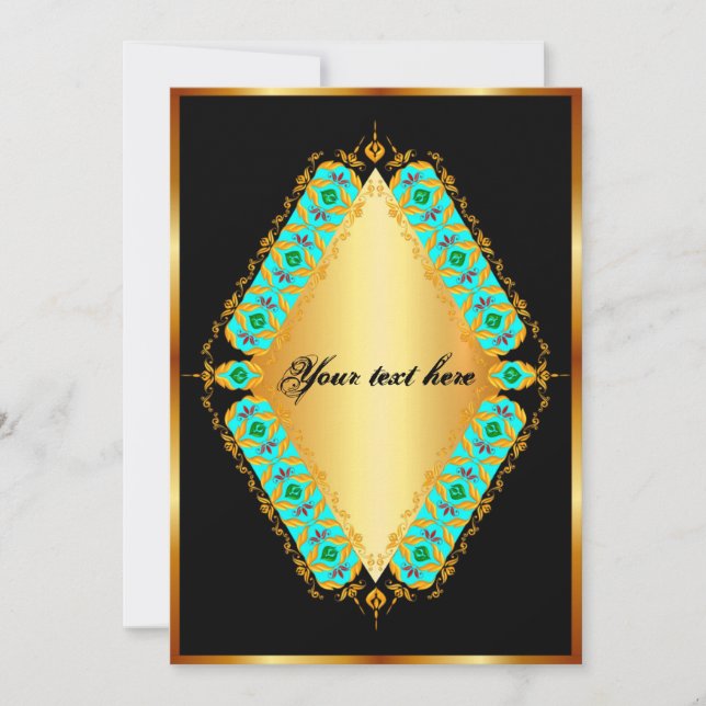Blank Greeting Card (Front)
