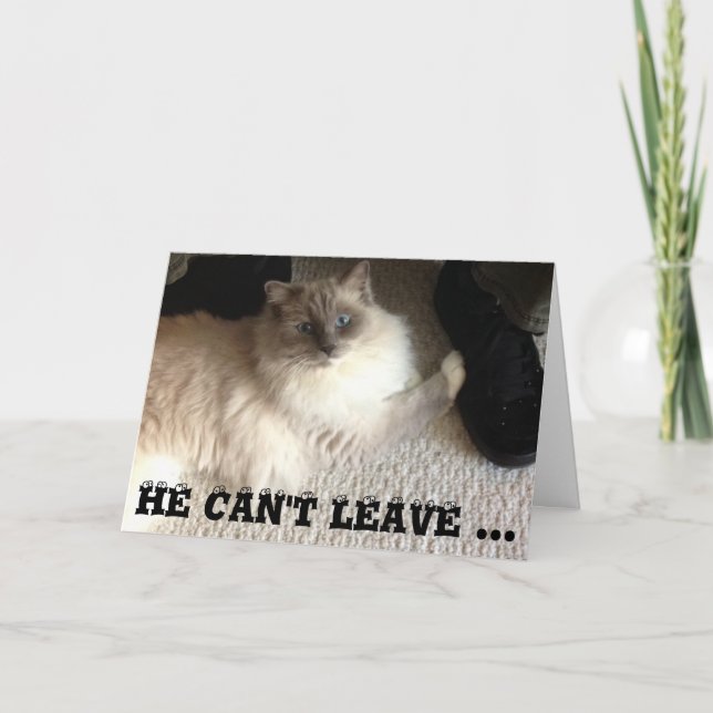 Blank Greeting Card (Front)