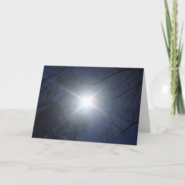 Blank Greeting Card (Front)