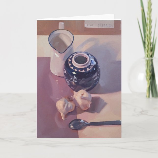 Blank greeting card, original art by Sarah Sedwick Card (Front)