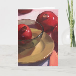 Blank greeting card, original art by Sarah Sedwick Letterpress Thank You Card