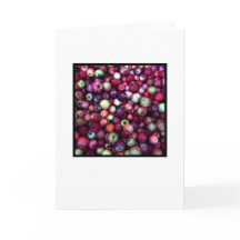 Blank greeting card, photo on front