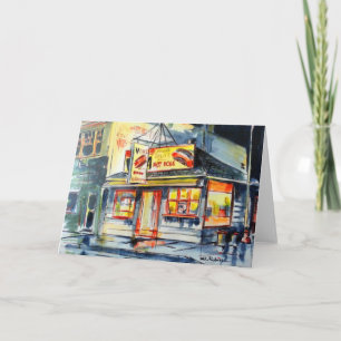 Blank Greeting Card- Red Hot Ranch, Chicago Card
