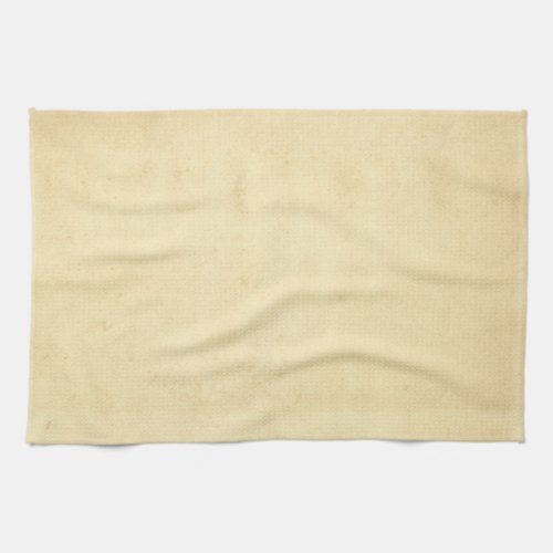 Blank Grungy Stained Parchment Background Kitchen Towel
