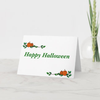 Blank Halloween Card