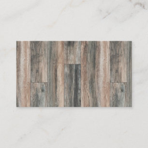 Blank Hardwood Graphic Background Business Card
