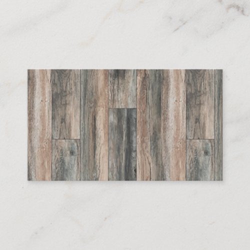 Blank Hardwood Graphic Background Business Card