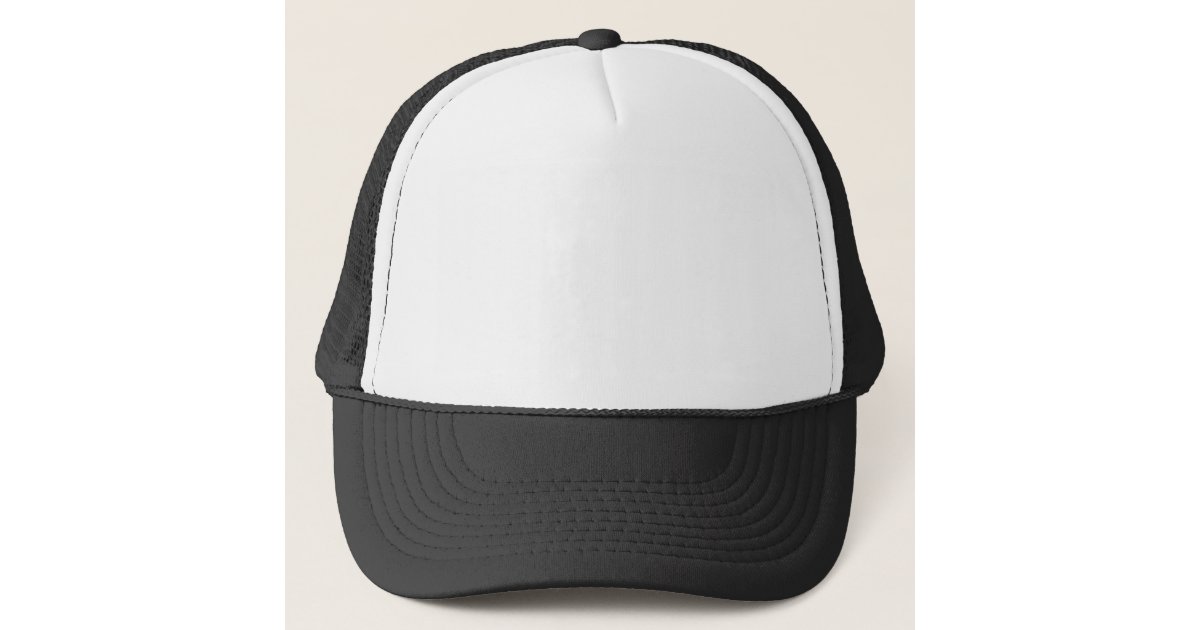 Blank hat template