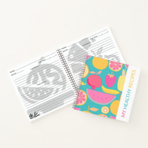 Blank HEALTHY RECIPE BOOK