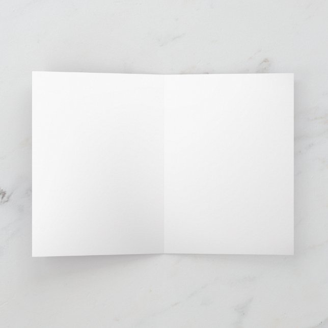 Blank inside greeting card (Inside)