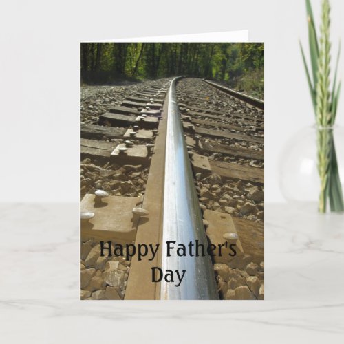 Blank Inside _ Happy Fathers Day Card