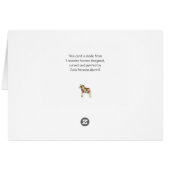 Blank Inside Quilting Card (Back Horizontal)