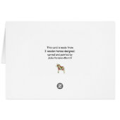 Blank Inside Sewing Card (Back Horizontal)