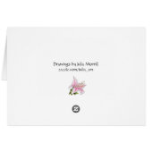 Blank inside smile card (Back Horizontal)