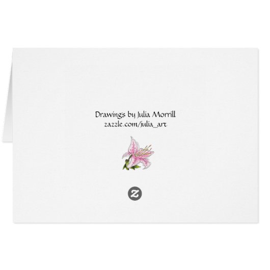 Blank inside smile card (Back Horizontal)