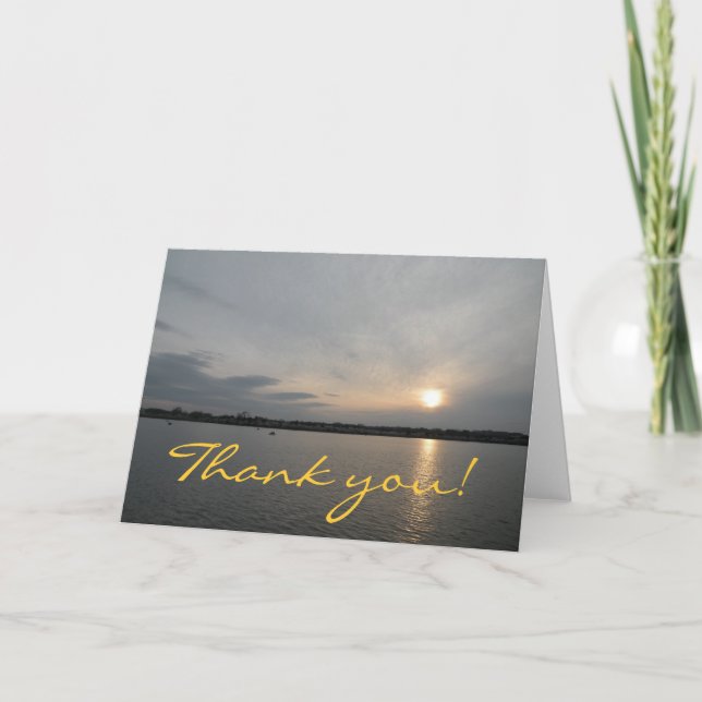 Blank Inside - Thank You Card (Front)