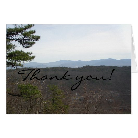 Blank Inside - Thank You Cards (Front Horizontal)