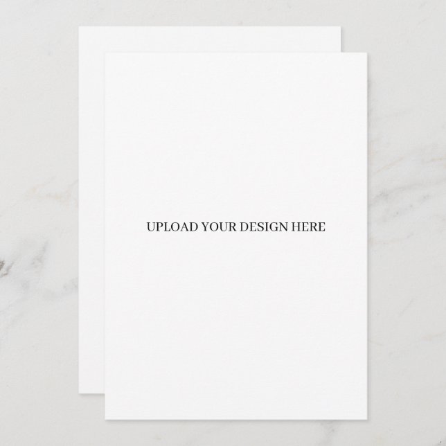 BLANK INVITATION (Front/Back)
