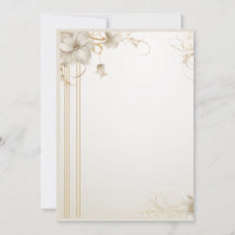 Blank invitation 