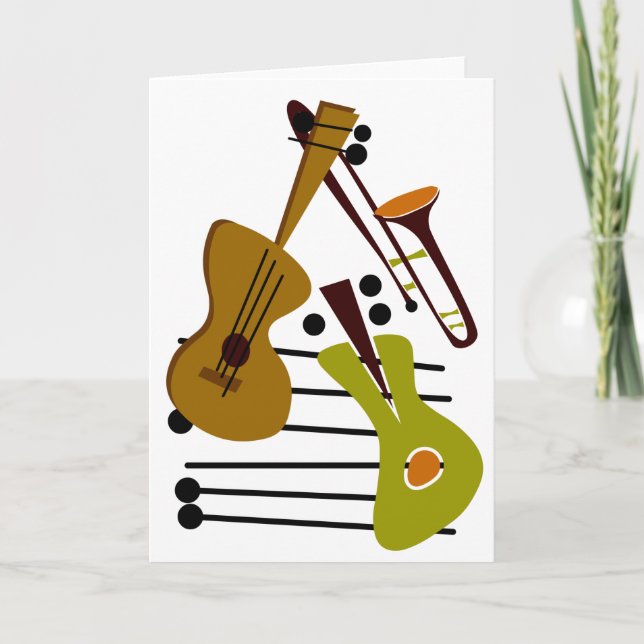 Blank Jazz Card (Front)