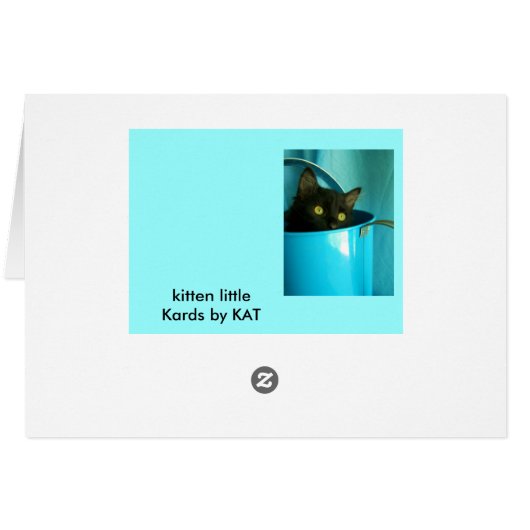 blank kitten card (Back Horizontal)