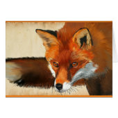 Blank little red fox (Front Horizontal)