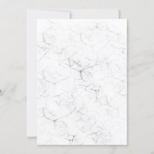 Blank Marble Wedding Invitation Create Your Own