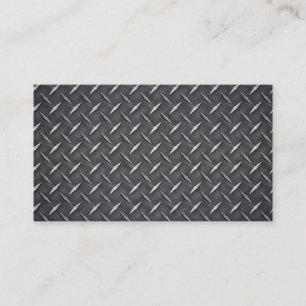 Blank Metallic Looking Business Cards