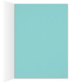 Blank - Midnight Aqua Glow Cards (Inside (Right))