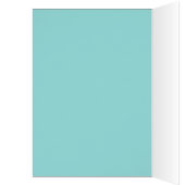 Blank - Midnight Aqua Glow Cards (Inside (Left))