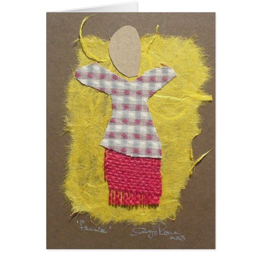 Blank Mixed Media Art Card (Front)