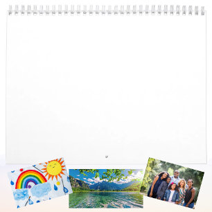 Blank Monthly Calendars or ADD YOUR PHOTOS, TEXT