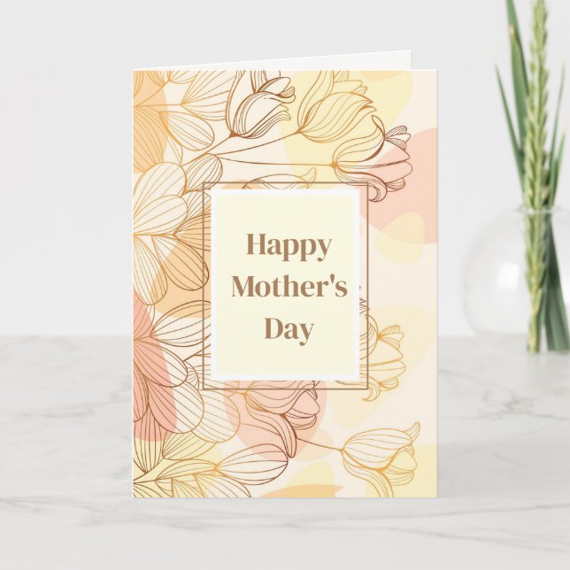 Blank Mother's Day Card (Front)