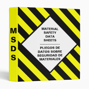 Blank MSDS Binder