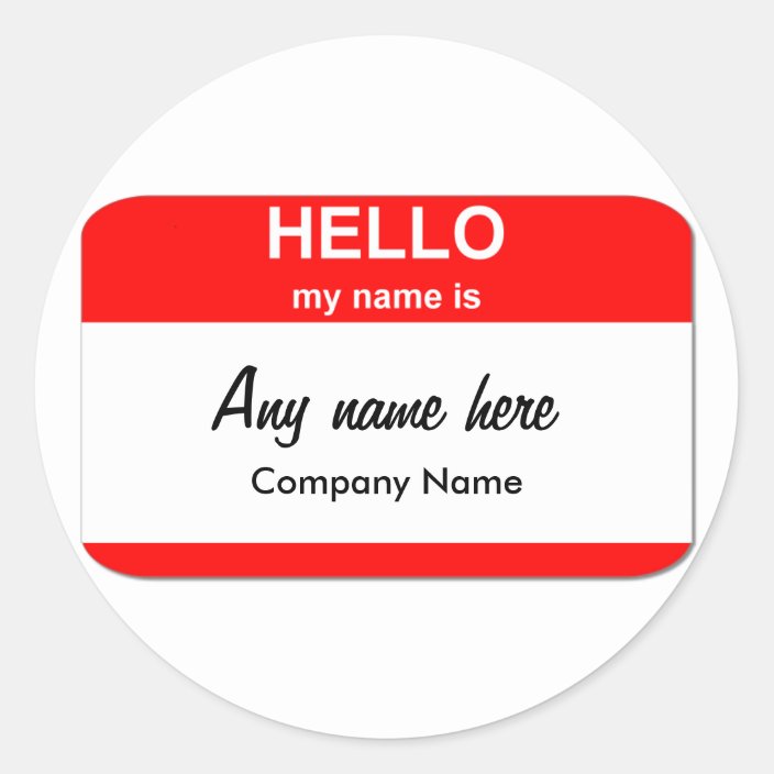 Blank Name Templates Zazzle Com