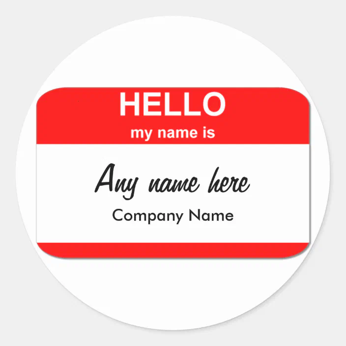 Blank Name Templates Zazzle Com