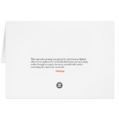 Blank note card, Doolin, Co. Clare, Ireland Cards (Back Horizontal)