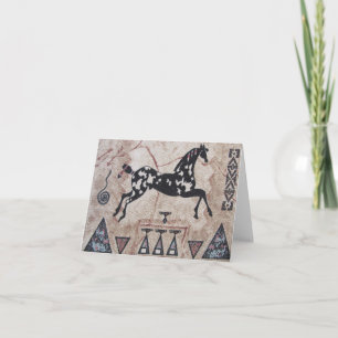 Blank Note Card—Native American Art Card