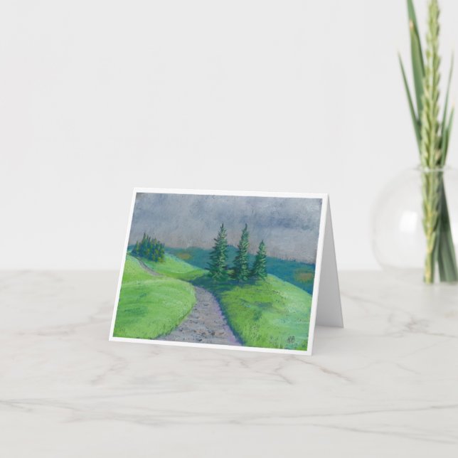 Blank Note Card Spring Hills (Front)
