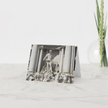 Blank Note Card—trevi Fountain Card by sorelladesigns at Zazzle