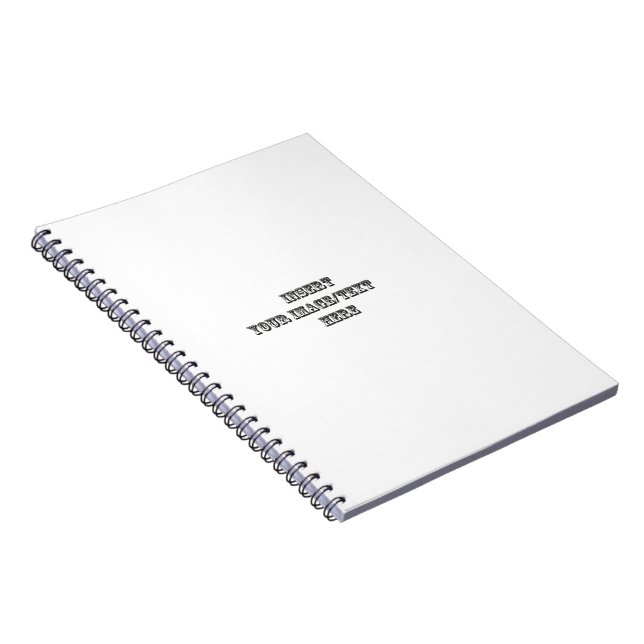 Blank Notebook (Right Side)