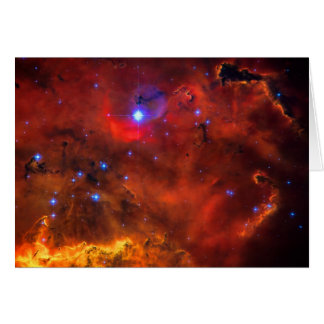Blank notelet - Emission Nebula in Puppis
