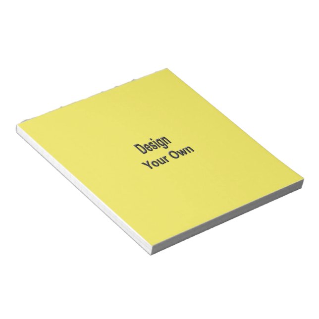 Blank Notepad (Angled)
